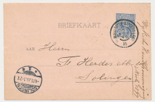 Grootrondstempel traject: Wijk Bij D:Stede-Sandenb:Laan II 1899