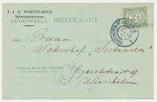 Grootrondstempel traject: Winschoten - Stadskanaal I 1916