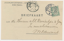 Grootrondstempel traject: Winschoten - Stadskanaal B 1911