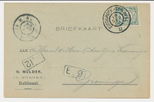 Grootrondstempel traject: Zuidbroek - Ter Apel II 1904