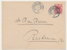 Grootrondstempel traject: Zuidbroek - Ter Apel B 1909