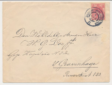 Grootrondstempel traject: Zwaluwe - s Hertogenbosch II 1909