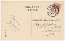Grootrondstempel traject: Zwolle - Utrecht EI 1916