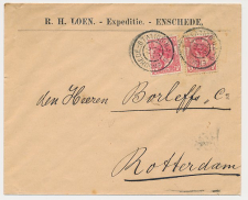 Grootrondstempel Enschede - Station 1907