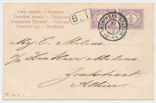 Grootrondstempel Groningen - Station 1902