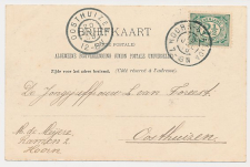 Grootrondstempel Hoorn - Station 1906