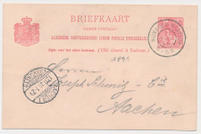Grootrondstempel Nijmegen - Station 1899