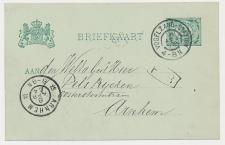 Grootrondstempel Vogelzang - Station  1904