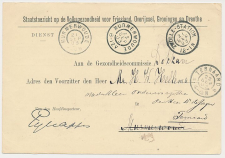 Grootrondstempel Zwolle - Station 1903