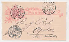 Grootrondstempel Zwolle - Station 1896