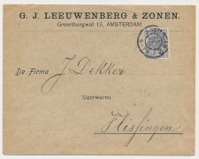 Grootrondstempel Amsterdam 2 1911