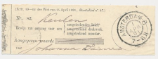 Grootrondstempel Amsterdam 8 1901
