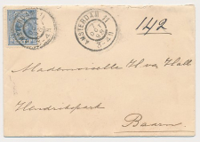 Grootrondstempel Amsterdam 11 1898