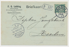 Grootrondstempel Amsterdam 11 1909