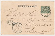 Grootrondstempel Amsterdam 12 1901