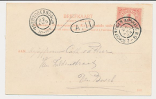 Grootrondstempel Scheveningen - Kurhaus 1904