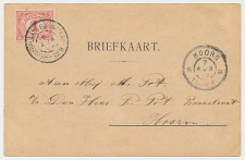 Grootrondstempel Legerplaats Bij Harskamp 1902