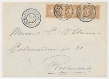 Grootrondstempel Legerplaats Bij Harskamp 1901
