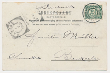 Grootrondstempel Legerplaats Bij Harskamp 1901