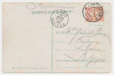 Grootrondstempel Amsterdam 1906 - Nachtuurkarakters 12-2V