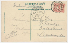 Grootrondstempel Amsterdam 1906 - Nachtuurkarakters 12-2V