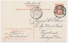 Grootrondstempel Amsterdam 1906 - Nachtuurkarakters 12-2V