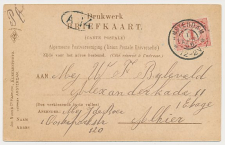 Grootrondstempel Amsterdam 1906 - Nachtuurkarakters 12-2V