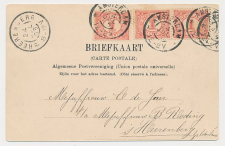 Grootrondstempel Amsterdam 1905 - Nachtuurkarakters 12-2V