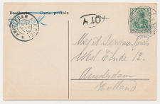 Grootrondstempel Amsterdam 1906 - Nachtuurkarakters 12-2V