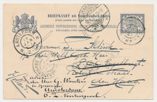 Grootrondstempel Amsterdam 1907 - Nachtuurkarakters 2-6V