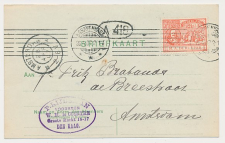 Grootrondstempel Amsterdam 1907 - Nachtuurkarakters 2-6V