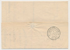Grootrondstempel s Gravenhage 1906 - Nachtuurkarakters 12-2V