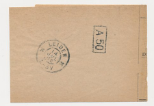Grootrondstempel Leiden 1906 - Nachtuurkarakters 2-6V
