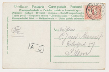 Grootrondstempel Rotterdam 1906 - Nachtuurkarakters 12-2V