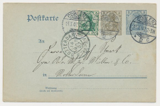 Grootrondstempel Rotterdam 1907 - Nachtuurkarakters 12-2V
