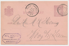 Dubbelringstempel Amsterdam 1895