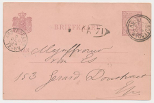 Dubbelringstempel Amsterdam 1894