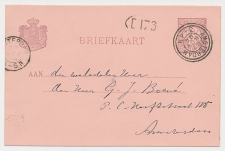 Dubbelringstempel Amsterdam 1894