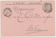 Dubbelringstempel Amsterdam 1895