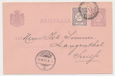 Dubbelringstempel Amsterdam 1895