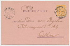 Dubbelringstempel Amsterdam 1895