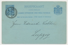 Dubbelringstempel Amsterdam 1895