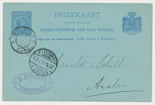 Proef Grootrondstempel Amsterdam 1895