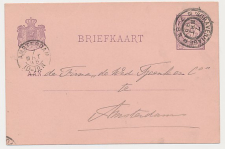 Proef Grootrondstempel s Gravenhage 1895