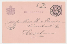 Proef Grootrondstempel s Gravenhage 1897