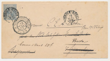 Proef Grootrondstempel s Gravenhage 1895