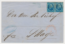 Naamstempel Aalten - Terborgh 1866