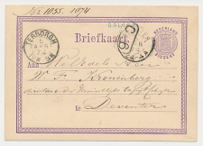 Naamstempel Aalten - Terborgh 1874