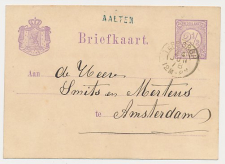 Naamstempel Aalten - Terborgh 1878