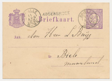 Naamstempel Abbenbroek - Brielle 1880